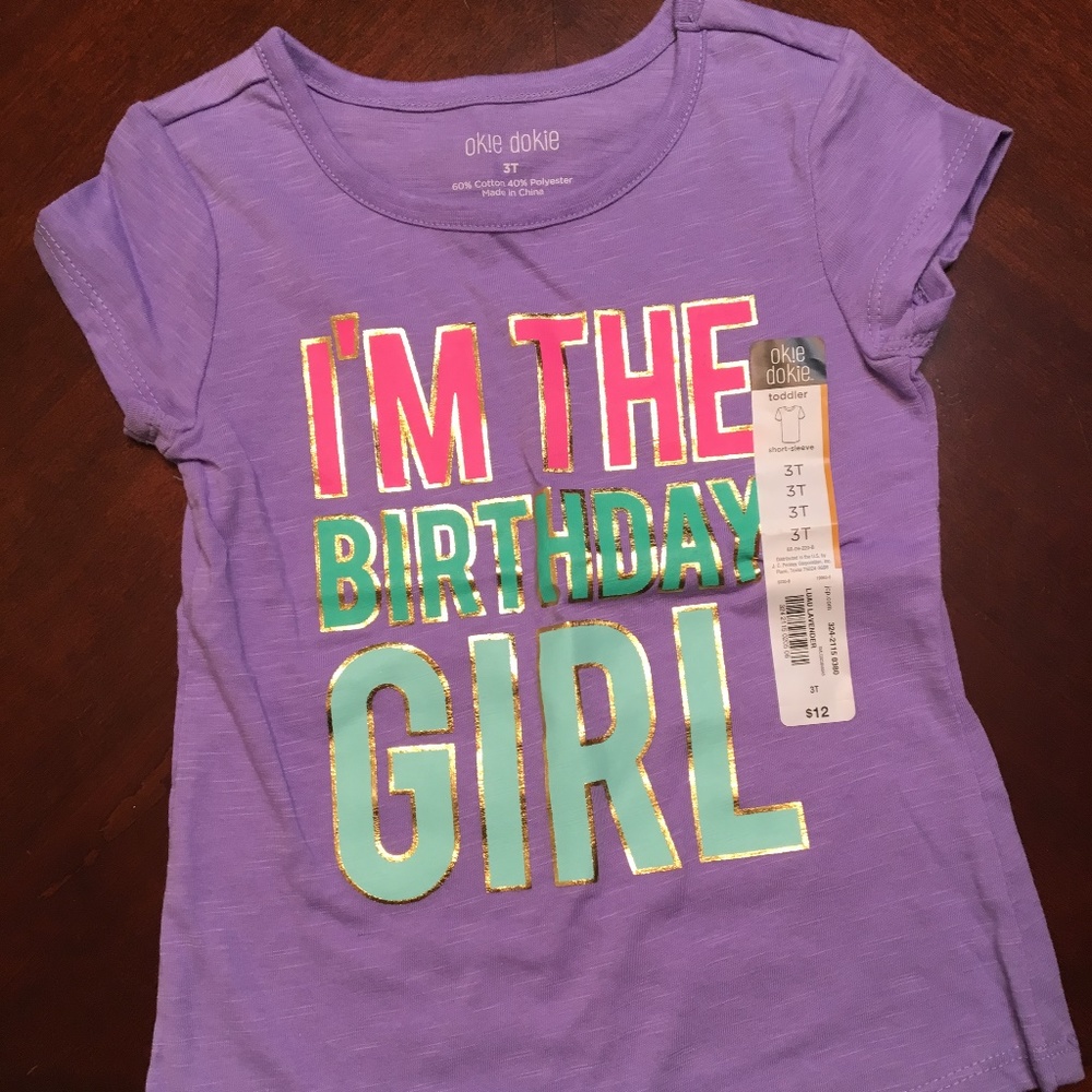 Birthday Shirt Toddler